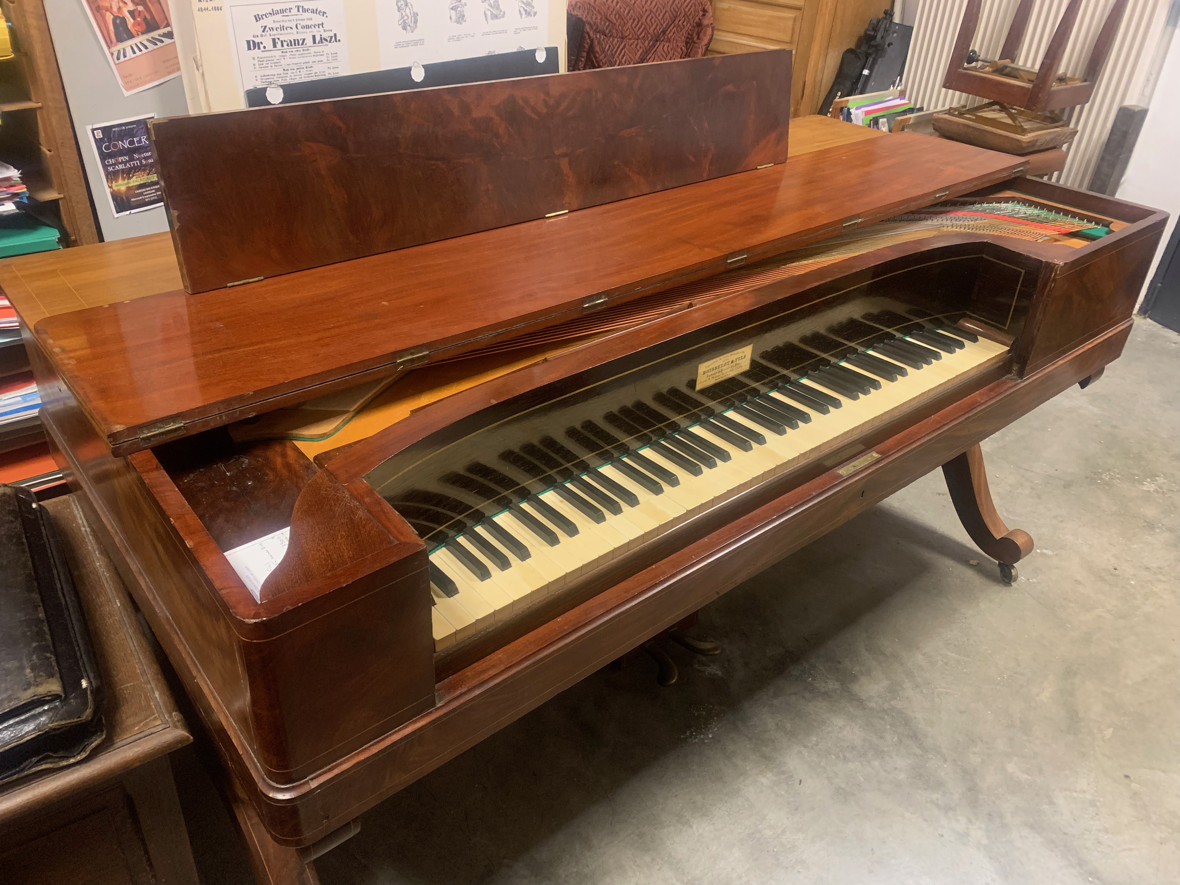 clic pour ouvrir dans un nouvel onglet Pianoforté carré Erard à acheter sur Montpellier